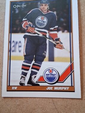 NHL Joe Murphy Oilers Hockey Cards